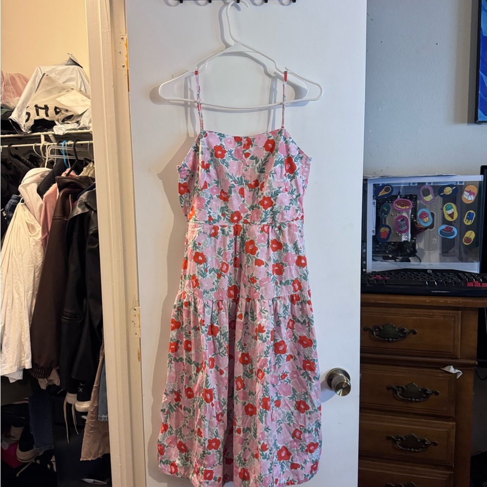 Floral Pink Dress
